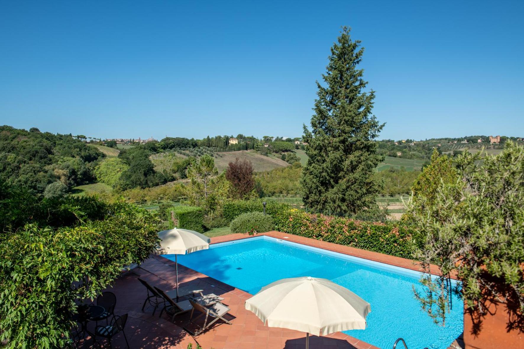 Agriturismo Il Colle Villa Siena Eksteriør billede